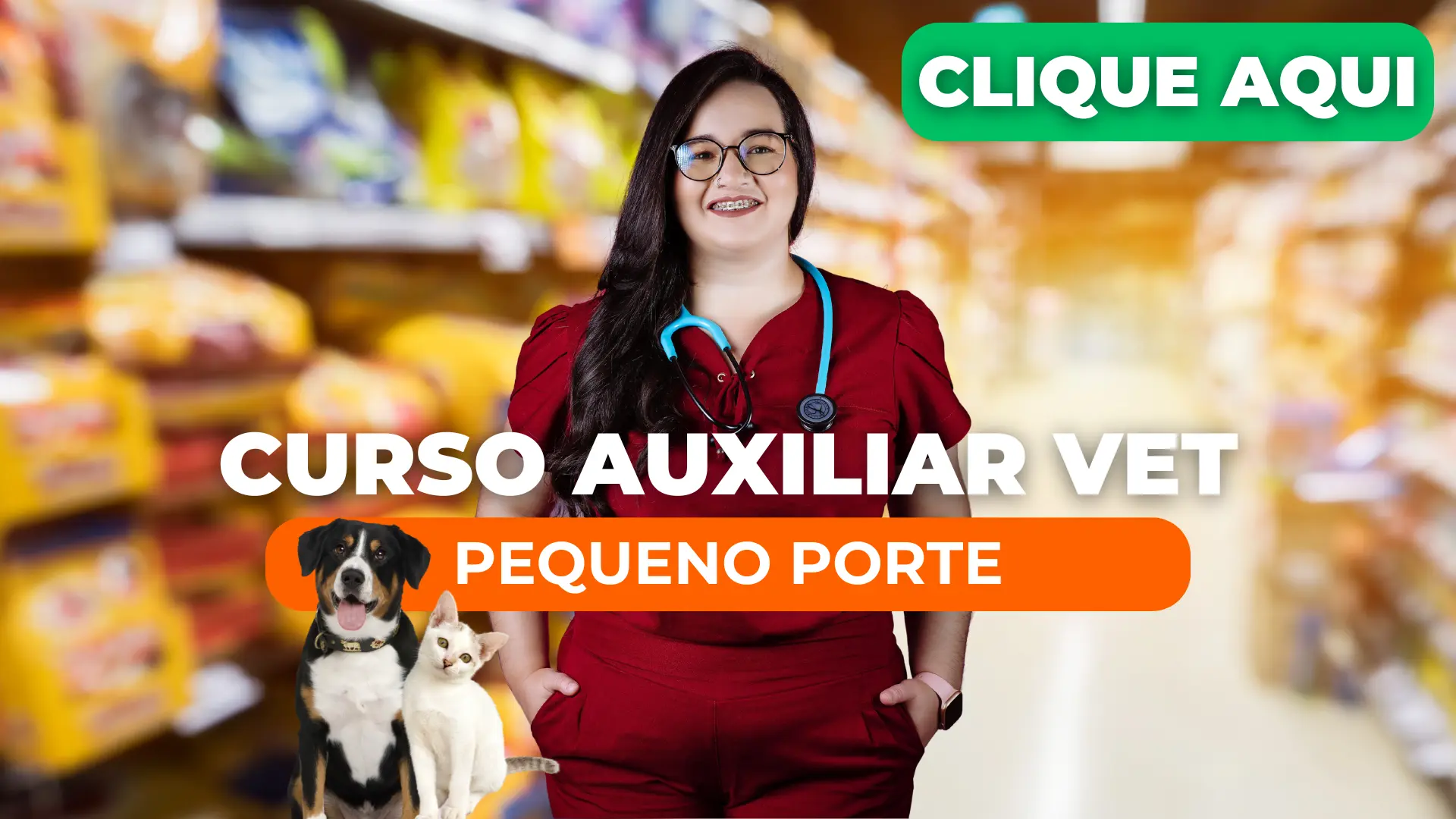 Curso de Auxiliar veterinário online animais de pequeno porte